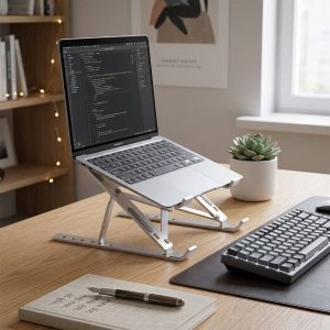 Foldable Aluminum Laptop Stand